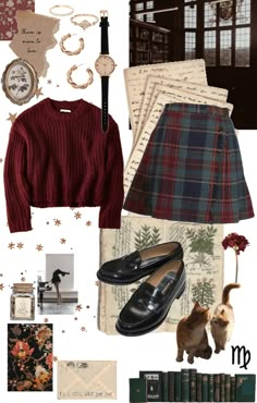 Autumn Campus Outfits, Kawaii Academia Outfit, Aries Fall Outfits, Virgo Fashion Outfits, Virgo Outfit Ideas, Virgo Venus Fashion, Venus In Aries Aesthetic Outfit, Venus In Virgo Aesthetic Outfit, Virgo Rising Outfits