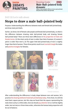 the instructions for how to draw muscles in chinese