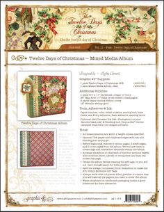 the front and back cover of a christmas album