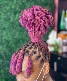 Colorful Locs, Loc Updos, Hair Study, Women Locs, Loc Appreciation, Natural Hair Repair, Loc Nation, Loc Updo