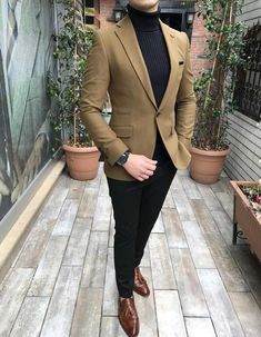 Dapper Day Outfits, Brown Suit, Mens Fashion Blazer