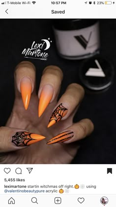 Ongles Halloween, Nail Art Cute, Halloweenský Makeup, Witchy Nails