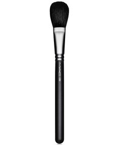 All-purpose brush for blush or face powder. This brush is particularly good for blush application. The fibers are soft and form a full, rounded shape. Brush For Blush, Blush Application, Mac Blush, Mac Powder, Powder Blush, Blush Brush, Makeup Reviews, Face Powder, Christmas Wish List