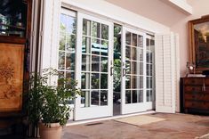 French Doors Living Room, French Doors Patio Exterior, Traditional French Doors, French Door Interior, French Doors With Screens, Sliding Doors Exterior