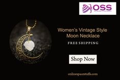 Are you fond of vintage space themes like an astrolabe pendant? FREE Shipping Worldwide Shop Now>>https://onlinespacestuffs.com/womens-vintage-style-moon-necklace/  #OSS #OnlineShop #GiftShop #Necklace #Pendant Space Themes, Small Gadgets, Space Stuff, Shop Space, Moon Pendant Necklace, Vintage Space, Precious Jewels, Necklace Online