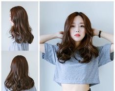 Ulzzang Hair, Long Layered Hair, Korean Hairstyle, Hair Waves