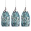 Larone 3 - Light Blue Teardrop Pendant Teardrop Pendant, Light Blue