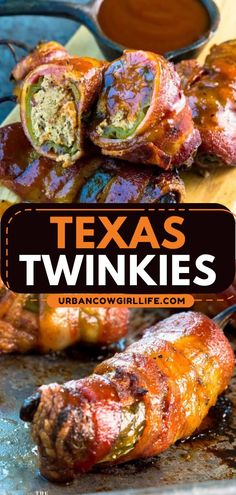 The perfect party food! This simple appetizer features leftover brisket. Combined with cream cheese, jalapeno, and BBQ sauce, these authentic smoked Texas Twinkies are full of flavor in every bite. Great as a main course recipe too! Air fryer directions included! Traeger Recipes, Pellet Grill Recipes, Smoked Meat Recipes, Best Appetizer Recipes