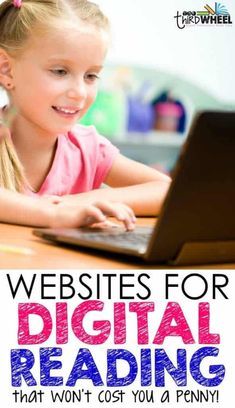 Free Reading Websites, Reading Websites, Free Kids Books, Reading Lesson Plans, Free Websites, Online Reading, Upper Elementary Classroom, 3rd Grade Reading, Digital Reading