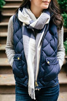 College Prep: Outfits to Recreate Outfits With Scarf, Gilet Outfit, Cozy Scarf, Cozy Outfit, Mode Inspiration