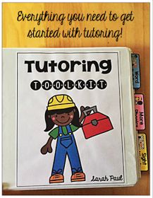 Tutoring Business Ideas, Tutoring Activities, Tutoring Reading, Reading Tutor, Math Tutoring