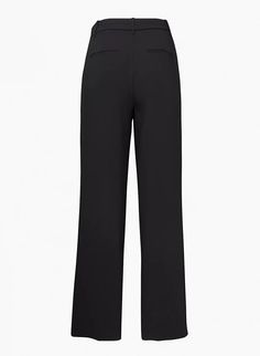 EFFORTLESS PANT | Aritzia Effortless Pant, Japanese Crepe, Japanese Crepes, Crepe Trousers, Knife Pleats, Trouser Style, High Rise Pants, Crepe Fabric, Wide Leg Trousers