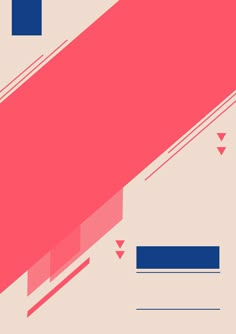 an abstract geometric design with blue and pink lines on the bottom half of the image