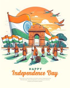 Premium PSD | Happy Independence Day India Freedom Celebration Social Media Post Banner Template Republic Day, Business Card Maker, Card Banner, Happy Independence, Poster Invitation