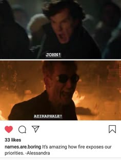 the avengers meme has been made to look like they are on fire