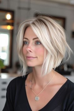 Messy Short Hair, Haircuts For Wavy Hair, Summer Hair Color For Brunettes, Braided Hairstyles Easy, Summer Hair Color, Short Blonde Hair, Summer Hair, Hair Envy