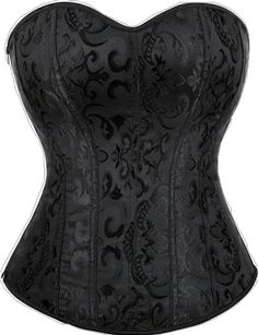 Gothic Strapless Corset For Halloween, Elegant Fitted Halloween Corset, Elegant Halloween Fitted Corset, Elegant Fitted Corset For Halloween, Halloween Strapless Corset With Boned Bodice, Halloween Strapless Corset, Gothic Bodice With Corset Back, Gothic Overbust Fitted Bodice, Gothic Fitted Overbust Bodice