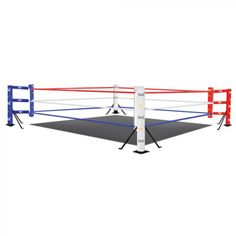 an image of a boxing ring set up