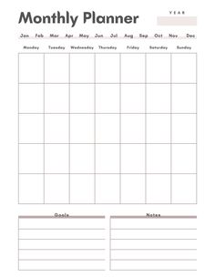 the printable weekly planner is shown in black and white