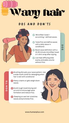 How To Take Care Of Naturally Wavy Hair, Wavy Hair Guide, Defined Wavy Hair, Wavy Hair Product Order, Taking Care Of Wavy Hair, How To Define Wavy Hair, Hair Care For Wavy Hair, Wavy Hair Care Routine, Type 2 Hair