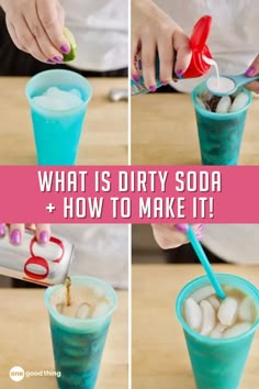 how to make an ice cream soda drink that's so easy and fun for kids