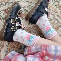 Cartoon Strawberry Socks PN3358 ●Size: Standard size ●Material:cotton. ●About Shipping: We attach great importance to the orders of each customer and parcel delivery. 1.Processing time: 2-3 business days. 2.Shipping time: 10-15 business days to US, please allow 3-4 weeks shipping to other country.(Shipping times can be affected by variable customs clearance times or public holidays.) Casual White School Socks, White Cotton School Socks, Cute White School Socks, Strawberry Socks, Kawaii Cinnamoroll, Cartoon Strawberry, So Kawaii, Kawaii Store, Kawaii Socks