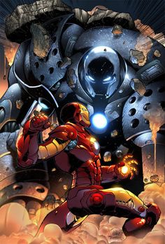 Obadiah Stane, Iron Man Artwork, Iron Monger, Iron Man Pictures, Film Marvel, Valiant Comics, Comics Anime, Iron Man Art, Man Illustration