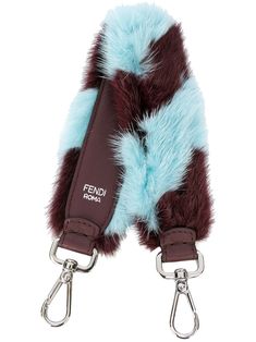 Fendi Strap You, Fendi Strap, Fur Bags, Leather Creations, Shiny Boots, Striped Bag, Fur Accessories, Queen Fashion, Fur Bag