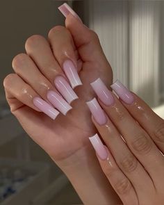 Cute Classy Nails, French Nail Ideas, Nail Arts Ideas, Fresh Nails, Acrylic Gel Nails, Classy Nail Designs, Baddie Nails, Nail Art Inspo