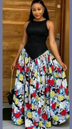 Ankara Long Dress Styles For Ladies, Vintage Material Gown Styles For Ladies, Vintage Gown Styles For Ladies Classy, Long Ankara Dresses Classy, English Material Gown Styles, Material Gown Styles For Ladies, Short Gowns Classy English, Ankara Long Gown Styles For Ladies, Maxi Dress Ankara