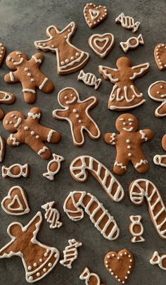 ginger cookies are arranged on a baking sheet