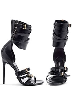 Tom Ford Shoes Women, Tom Ford Heels, Ankle Cuff Heels, Tom Ford Shoes, Fabulous Shoes, Heels Boots