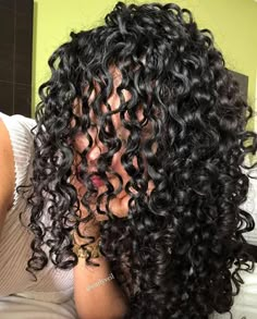 Beautiful Curly Hair, Hairdos For Curly Hair, Curly Hair Inspiration, Curly Girl Hairstyles, Permed Hairstyles, Curly Hair Care, Curly Hair Tips, Long Curly Hair