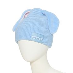 Character: StitchBase Material: 72% Acrylic, 25% Polyester, 3% SpandexLining: UnlinedCare: Spot CleanBrim Width: 4 1/2 InchCountry of Origin: Imported Womens Beanie, Hat With Ears, Skinnydip London, Ear Hats, Women's Beanie, Beanie Hat, Beanie Hats, Handbag Accessories, Women Handbags