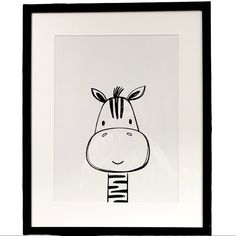 a black and white drawing of a giraffe with the word eff on it