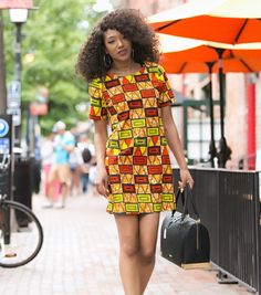 ZARIA Shift Dress Ankara Party Dress, Dresses For Women Classy, Shift Dresses For Women, Styles Ankara, Kitenge Fashion, African American Fashion, Kente Dress, Dashiki Dress, Ghanaian Fashion