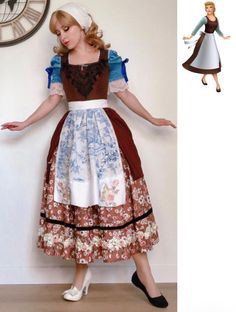 My Fair Lady Costume, Cartoon Characters Inspired Outfits, Cinderella Dress Diy, Cinderella Maid Dress, Princess Outfit Ideas, Disney Princess Dress Up, Cinderella Outfit, Cinderella Cosplay, Broadway Costumes