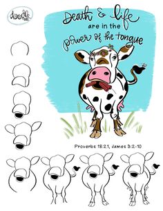 Doodle 101, The Power Of The Tongue, Watch Your Mouth, Doodles Sketches, Power Of The Tongue, Drawing Doodles, Tony Evans, Bible Journaling Ideas Drawings, Bible Doodling