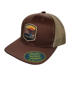 PRICES MAY VARY. Arizona Grand Canyon National Park Woven Patch WOVEN PATCH & NO CORPORATE BRANDING & Highest Quality Materials our mesh ball caps are designed, packaged, and shipped with the utmost care and attention to detail right here in the US. This mid-profile trucker hat is as durable as they come. Adjustable Backing - Snapback - Mesh Backing - Trucker Style - Baseball Cap - Structured - six-panel - Mid Profile - 80/20 Polyester/ Cotton - One Size Fits All 100% Satisfaction Guarantee - We Filson Wool Packer Hat, Waffle House Hat, Arizona Grand Canyon, Large Hats, Ball Caps, Grand Canyon National Park, Star Images, Corporate Branding, Baseball Caps