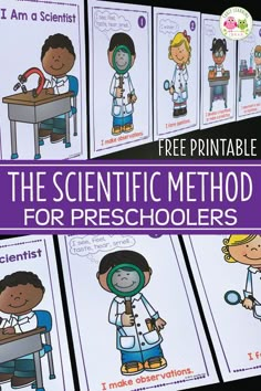 the scientific method for preschoolers to learn how to use them with this free printable