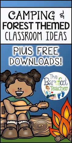 For a Forest or Camping themed classroom: Find activities, crafts, snacks, and more ideas than you can use for your Preschool, Kindergarten, or First Grade class and students. Plus FREE DOWNLOADS! Camping Theme For Classroom, Theme For Classroom, Themed Classroom Ideas, Camping Dramatic Play, Camping Preschool, Camping Theme Preschool, Camp Read, Camping Classroom, Camping Theme Classroom