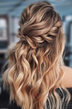 Trend Hairstyle, Glamorous Wedding Hair, Wedding Hair Trends, Wedding Hair Half, Hairstyle Trends, Best Wedding Hairstyles, Bride Hair, Wedding Hair Down