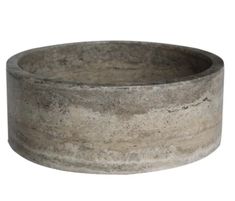 a concrete bowl is shown on a white background