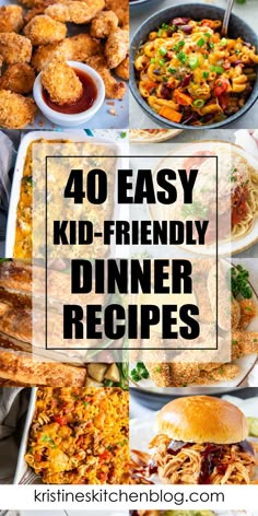 Kid Friendly Dinners, Dinner Recipes Quick, Easy Kid Friendly Dinners, Kid Friendly Meals Dinner, Fast Dinner Recipes, Chicken Healthy, Family Friendly Dinners, Fast Dinners