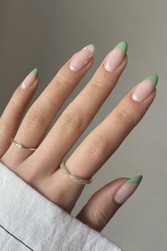 Minimal Nails, Fire Nails, Dream Nails, Funky Nails, Pretty Acrylic Nails, Short Acrylic Nails, Best Acrylic Nails, Cute Acrylic Nails, Green Nails