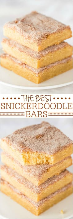 the best snickkerroddle bars are made with cake mix and powdered sugar