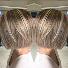 bob hairstyles with blonde highlights - Google Search Kid Tattoos, Kort Bob, Trendy We Fryzurach, Beige Blond, Short Hair Highlights, Blonde Hairstyles, Super Short Hair, Beige Blonde, Short Layered