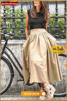 Pleated A Line Skirts Rok Outfit, Look Boho Chic, Paris Chic, Looks Street Style, Looks Chic, Feminine Outfit, Vogue Fashion, Style Mistakes, Inspiration Mode