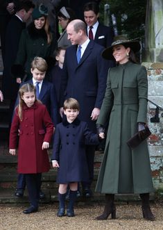 the royal family are all dressed up and ready to take their place in the ceremony