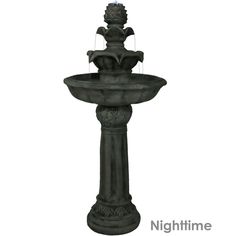 an image of a water fountain on a white background